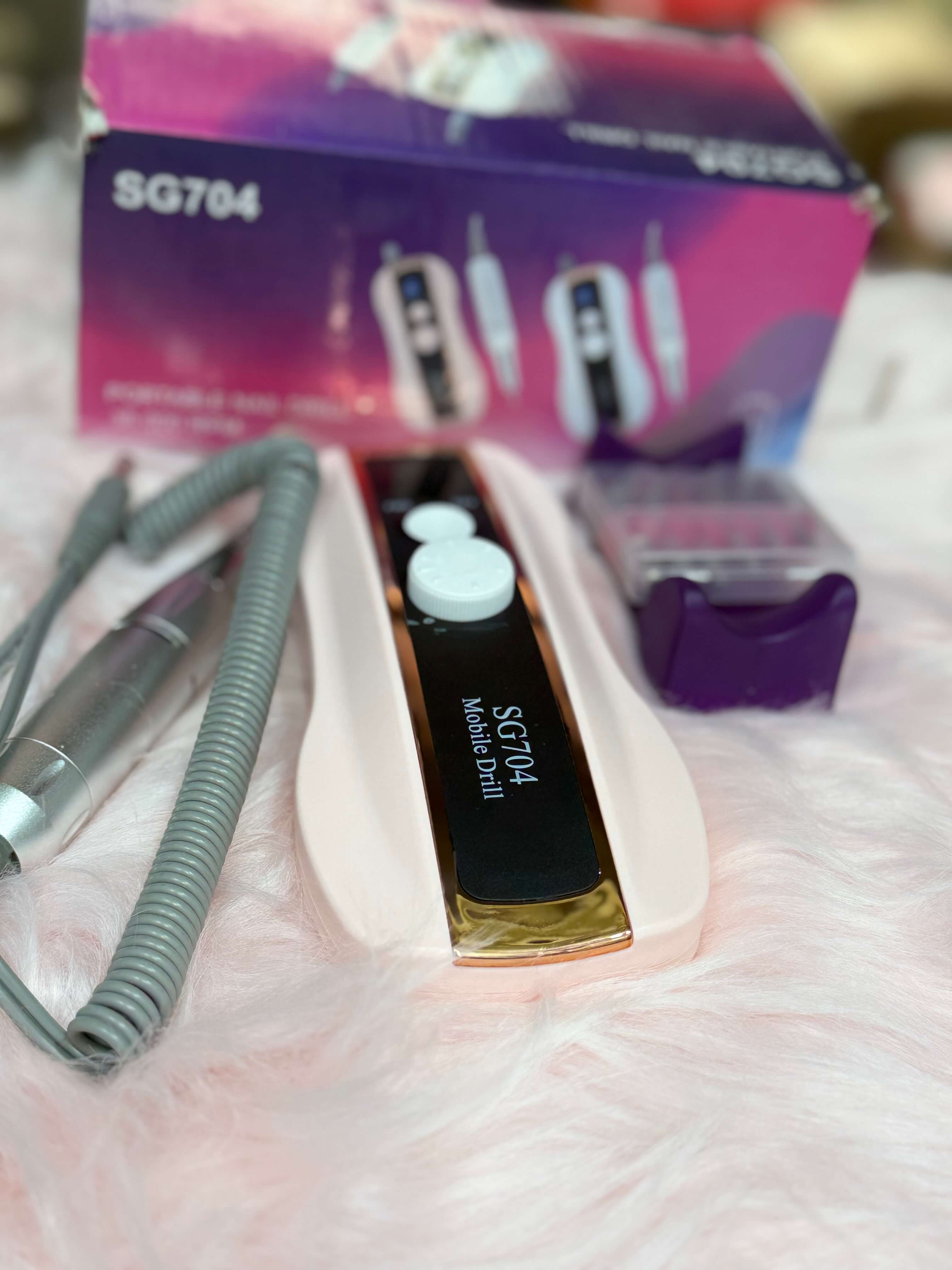 Rechargeable nails drill