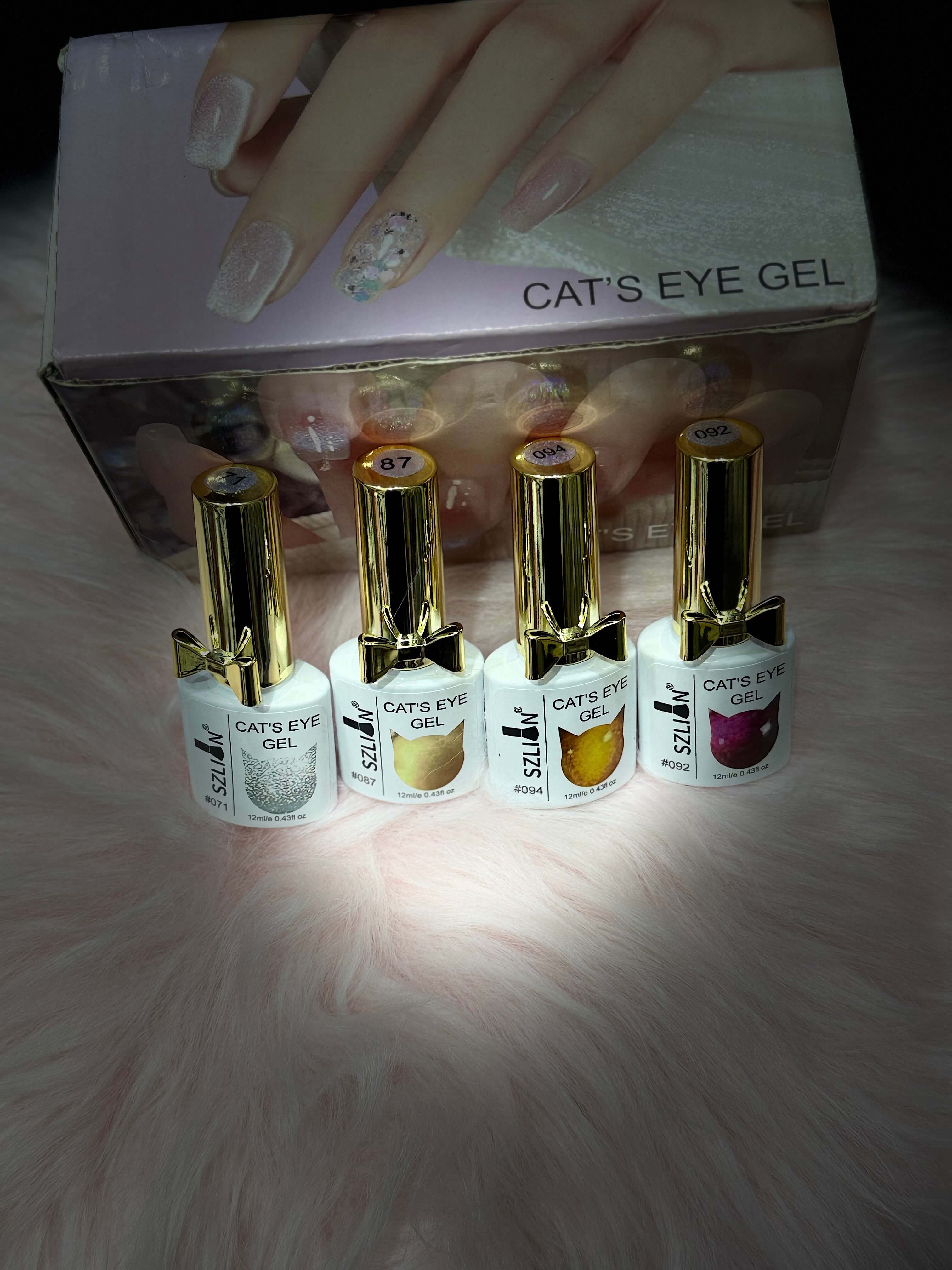Szlion cat eye gel polish 12 pieces