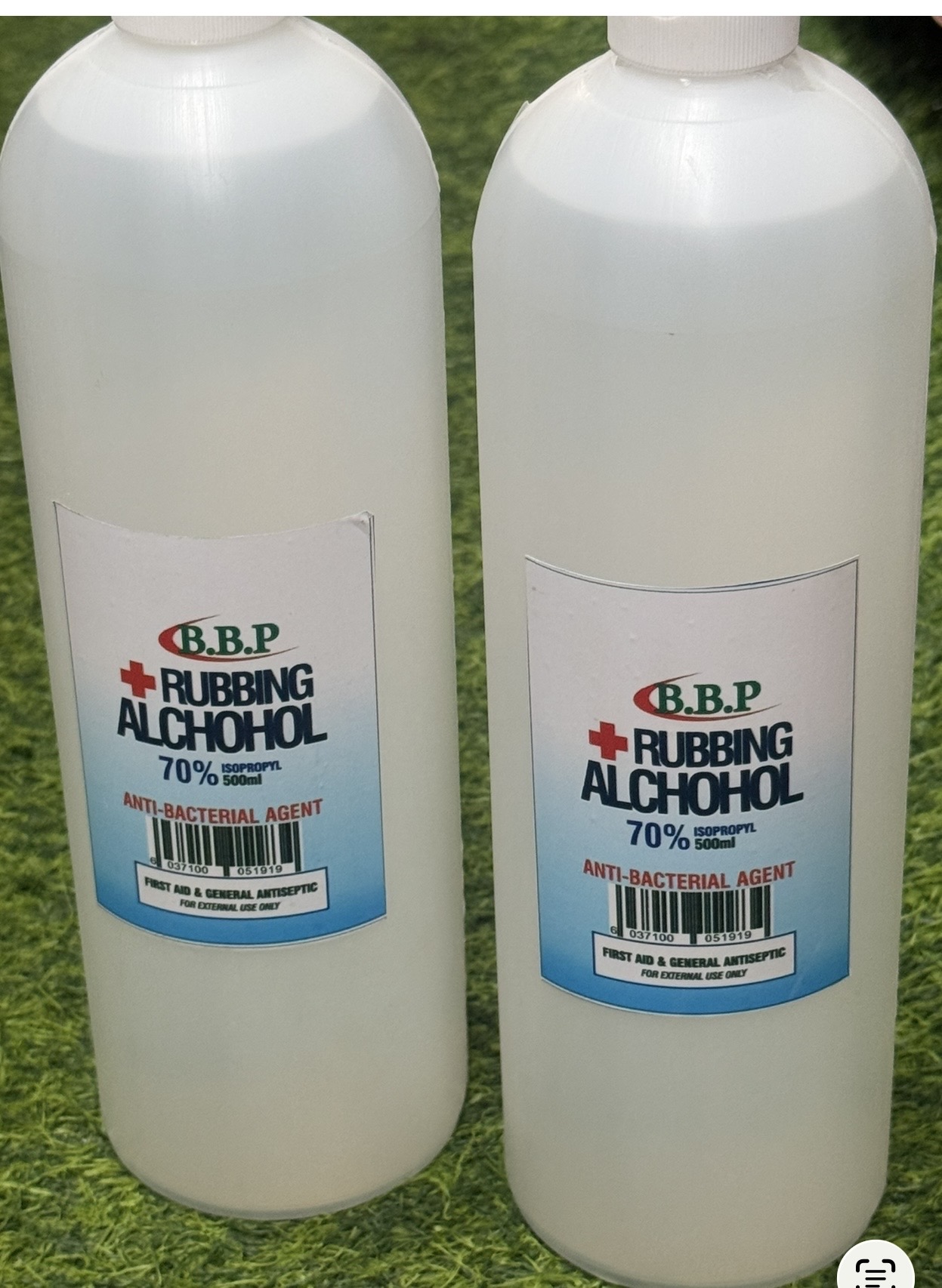 1litre rubbing alcohol