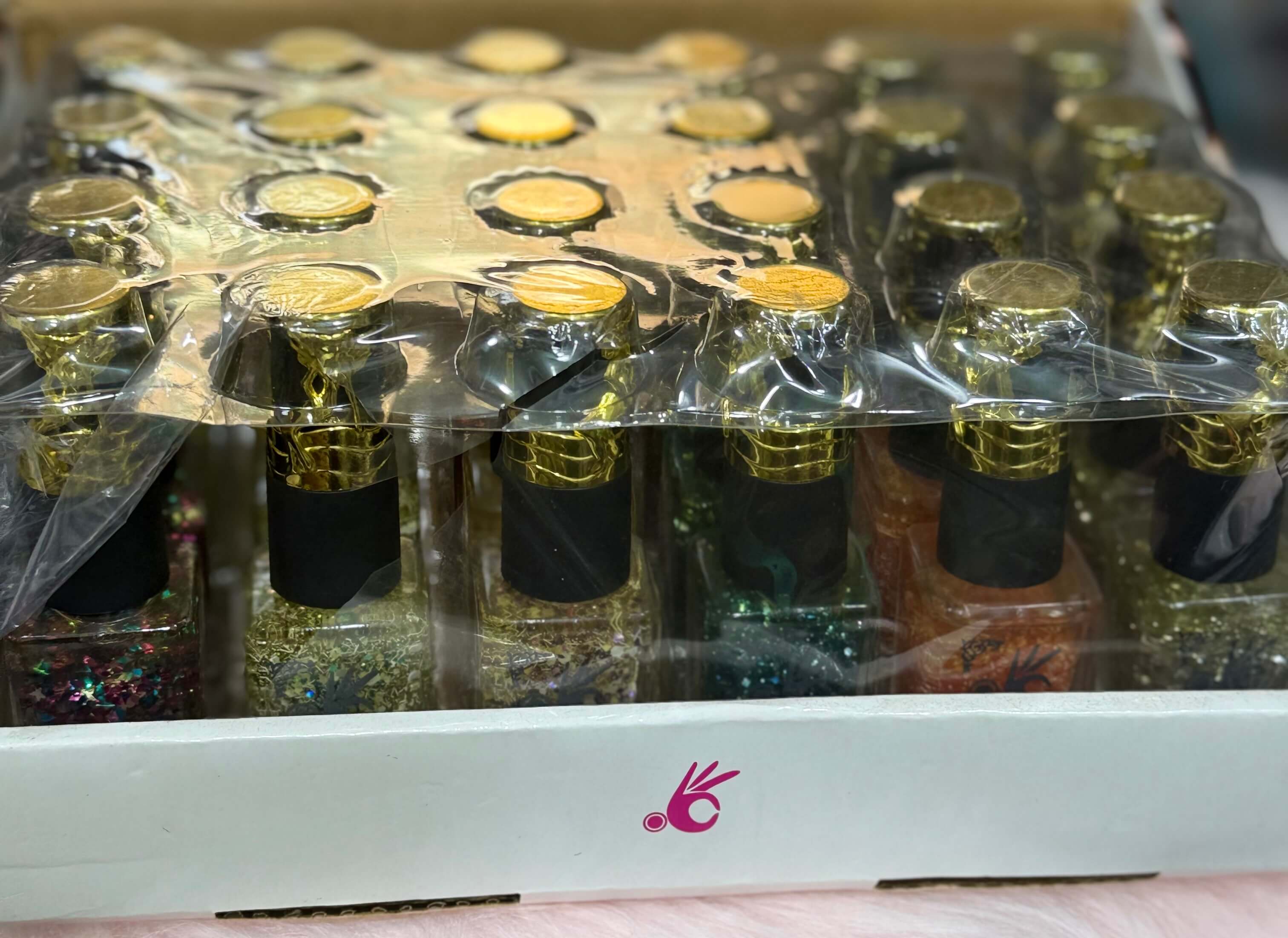 Normal polish glitter  24 pieces set