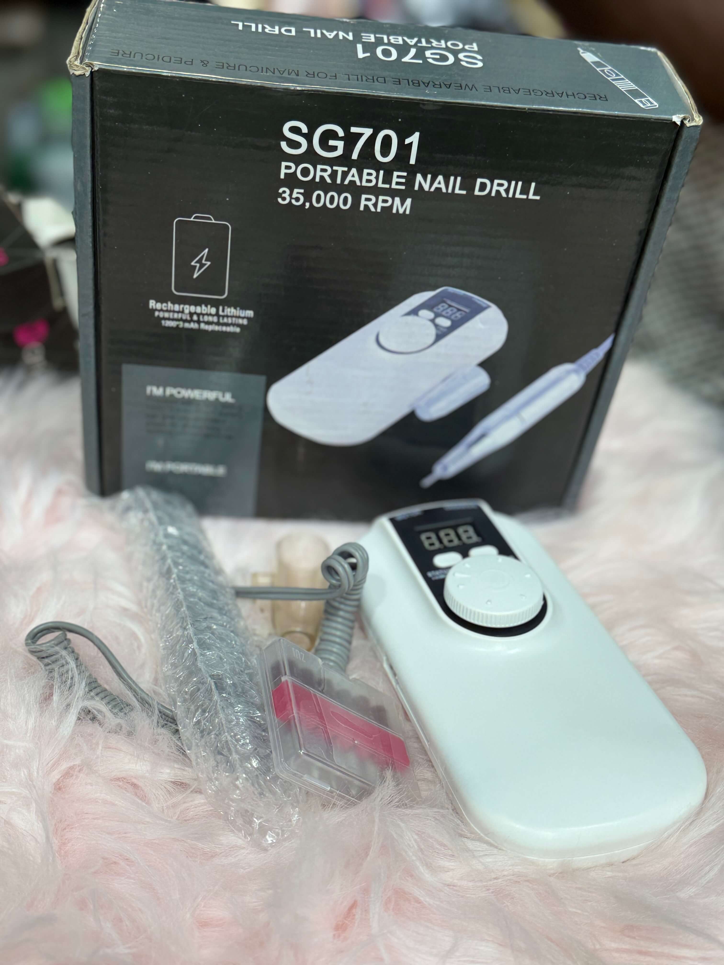 Rechargeable drill machine