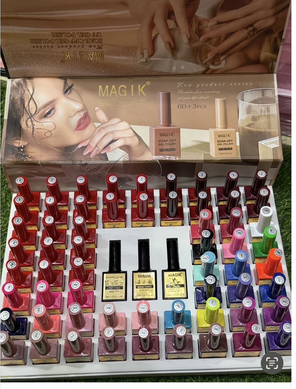 Magik 63 pieces gel polish set