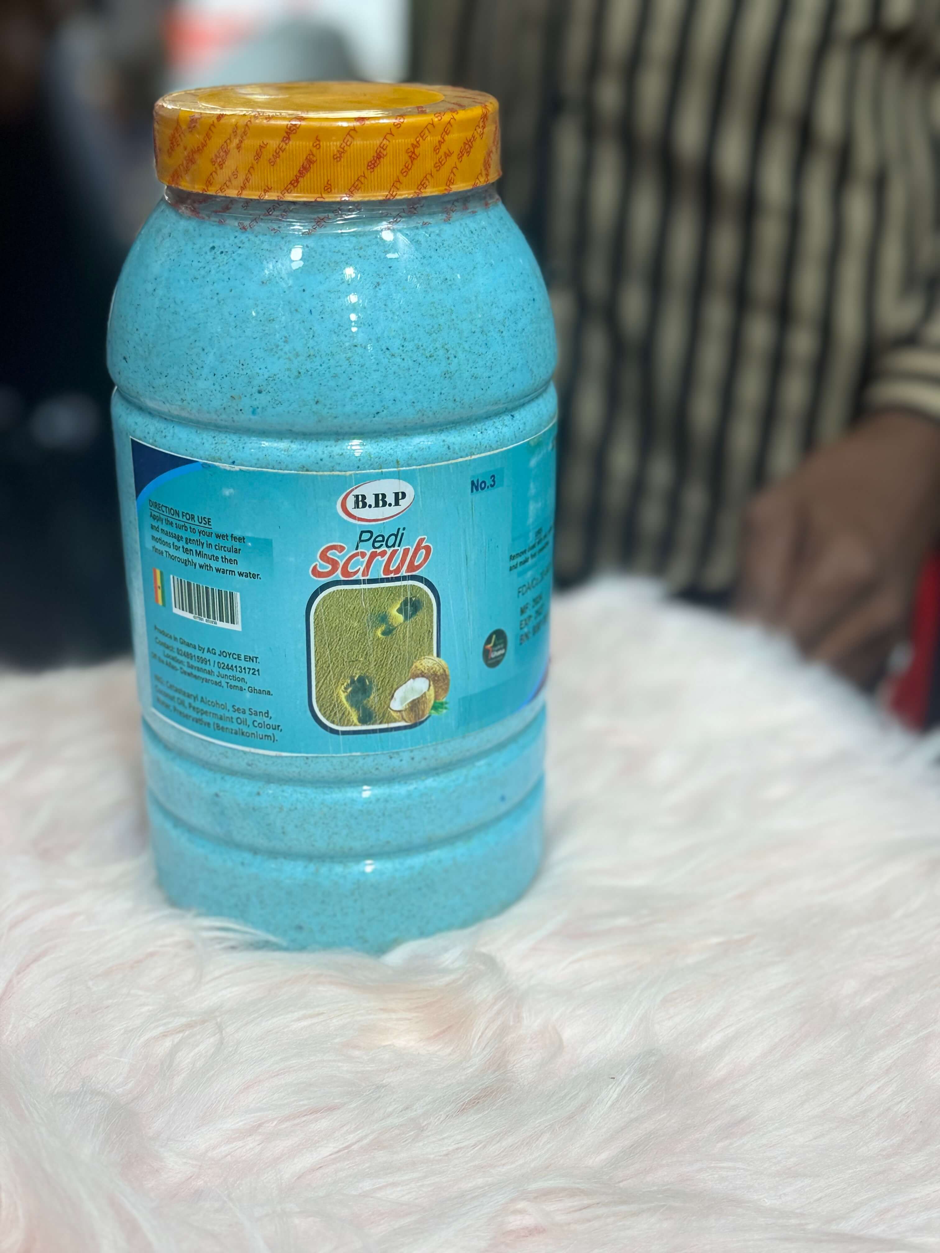 2litres pedicure scrub