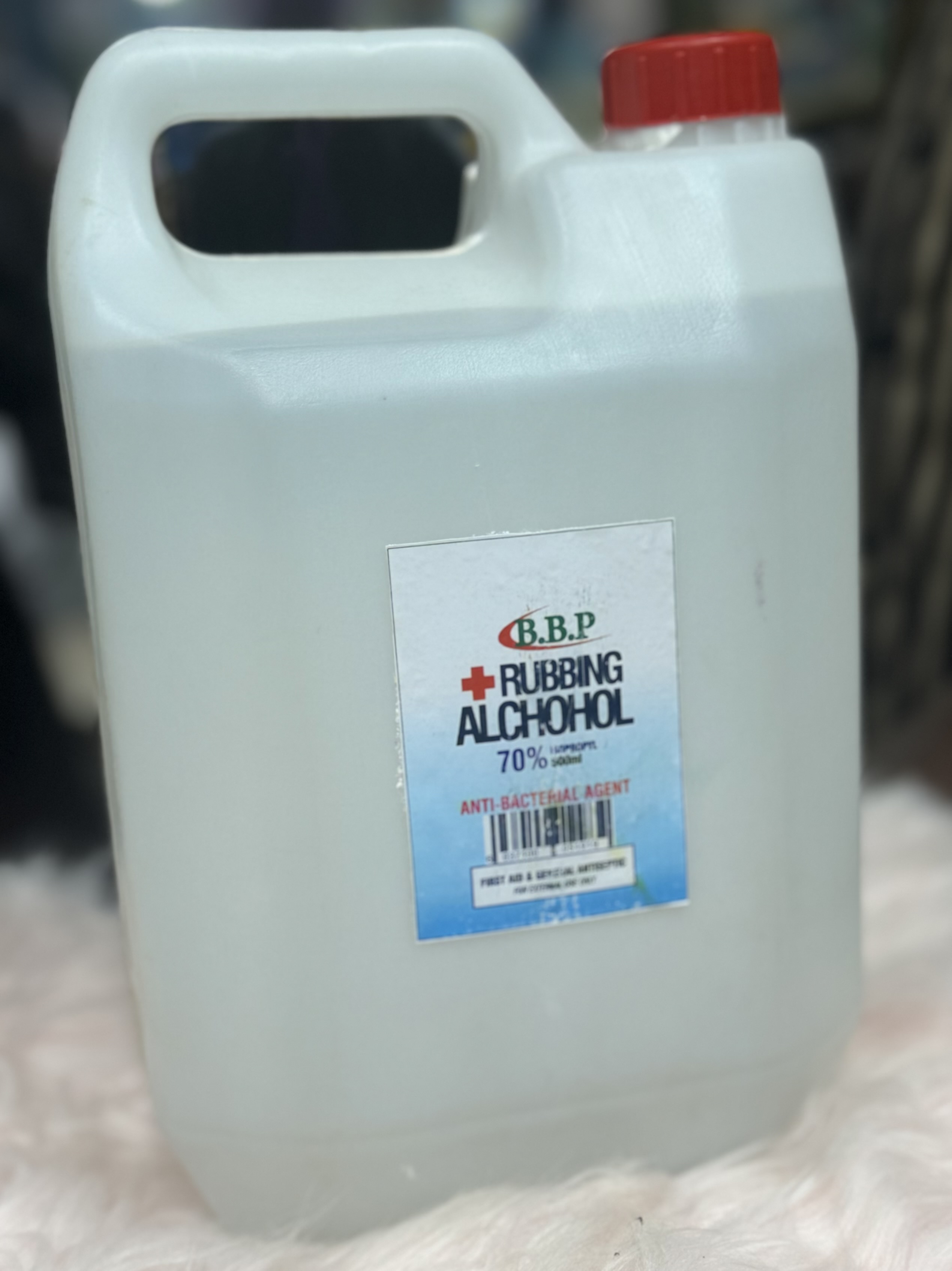 Rubbing alcohol -5 liters
