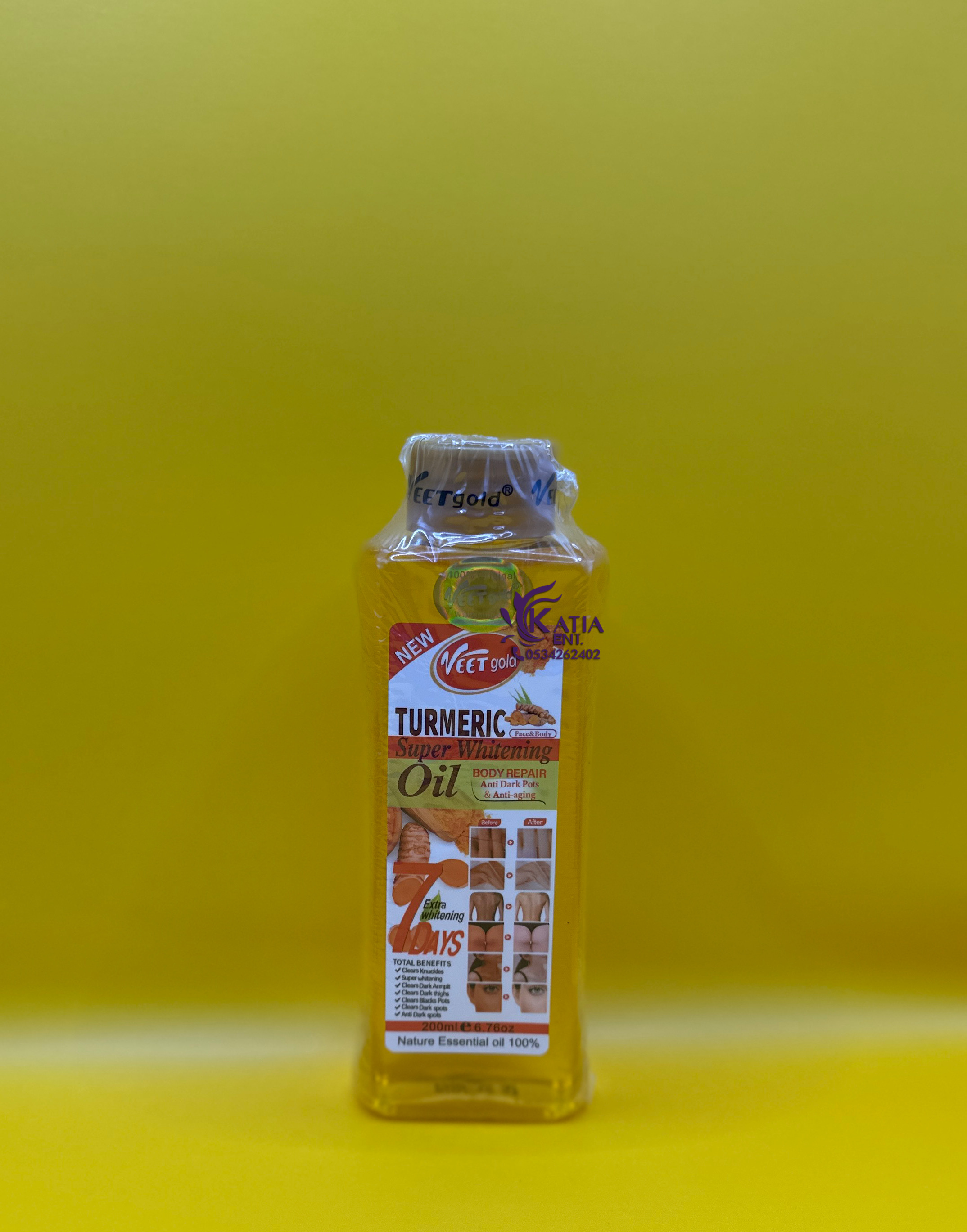 Tumeric oil