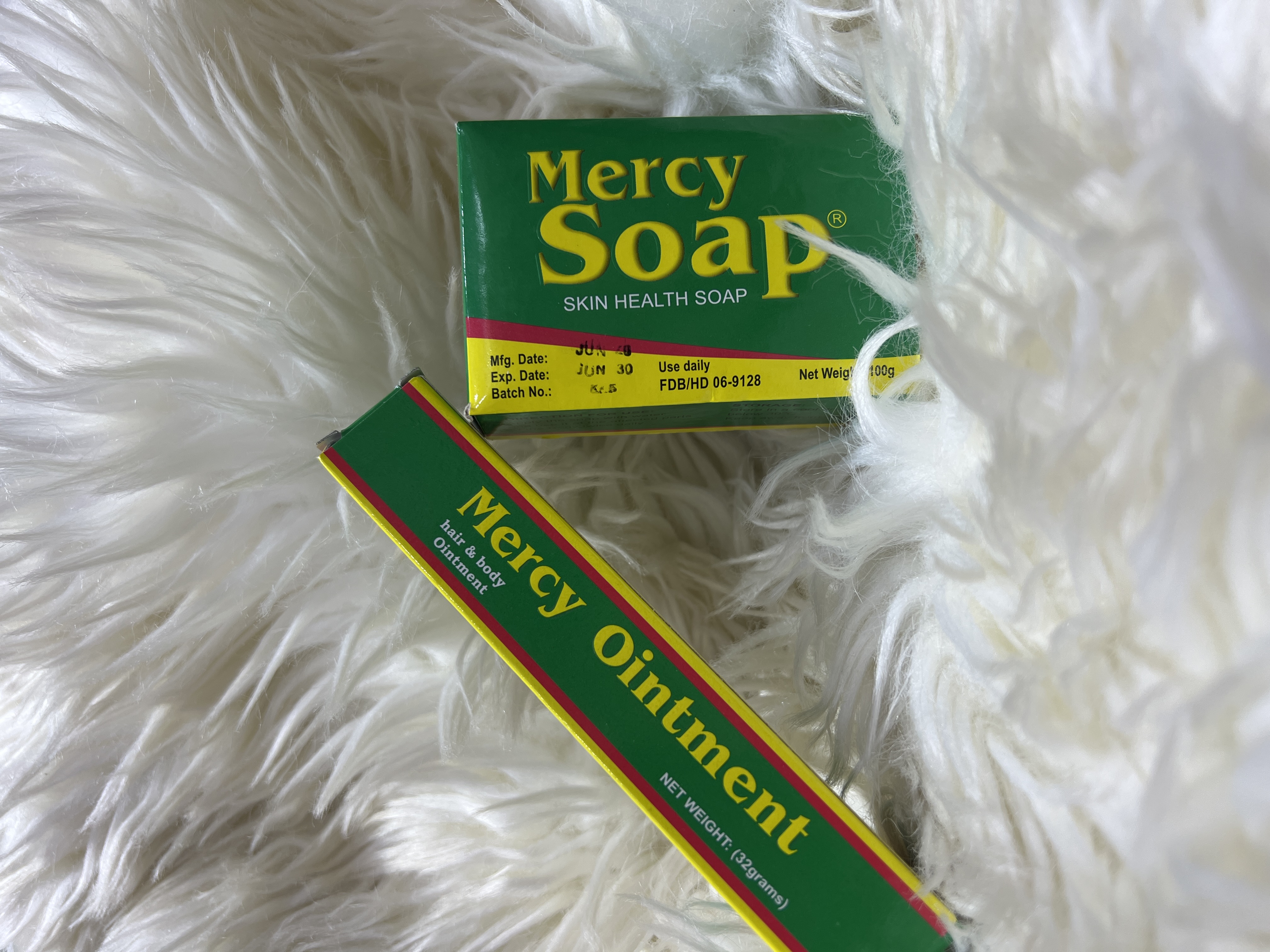 Mercy tube and soap