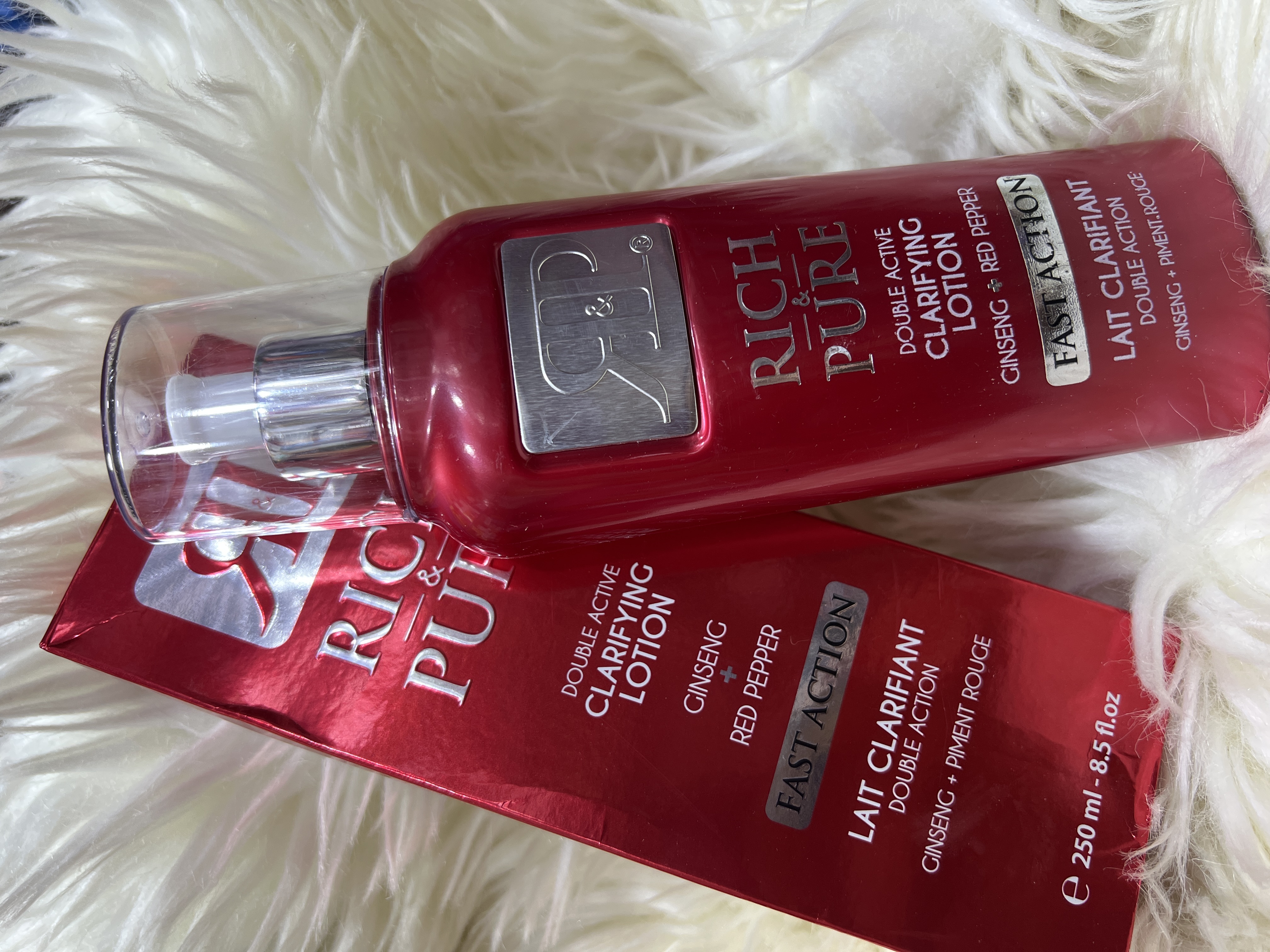 Rich and pure lotion