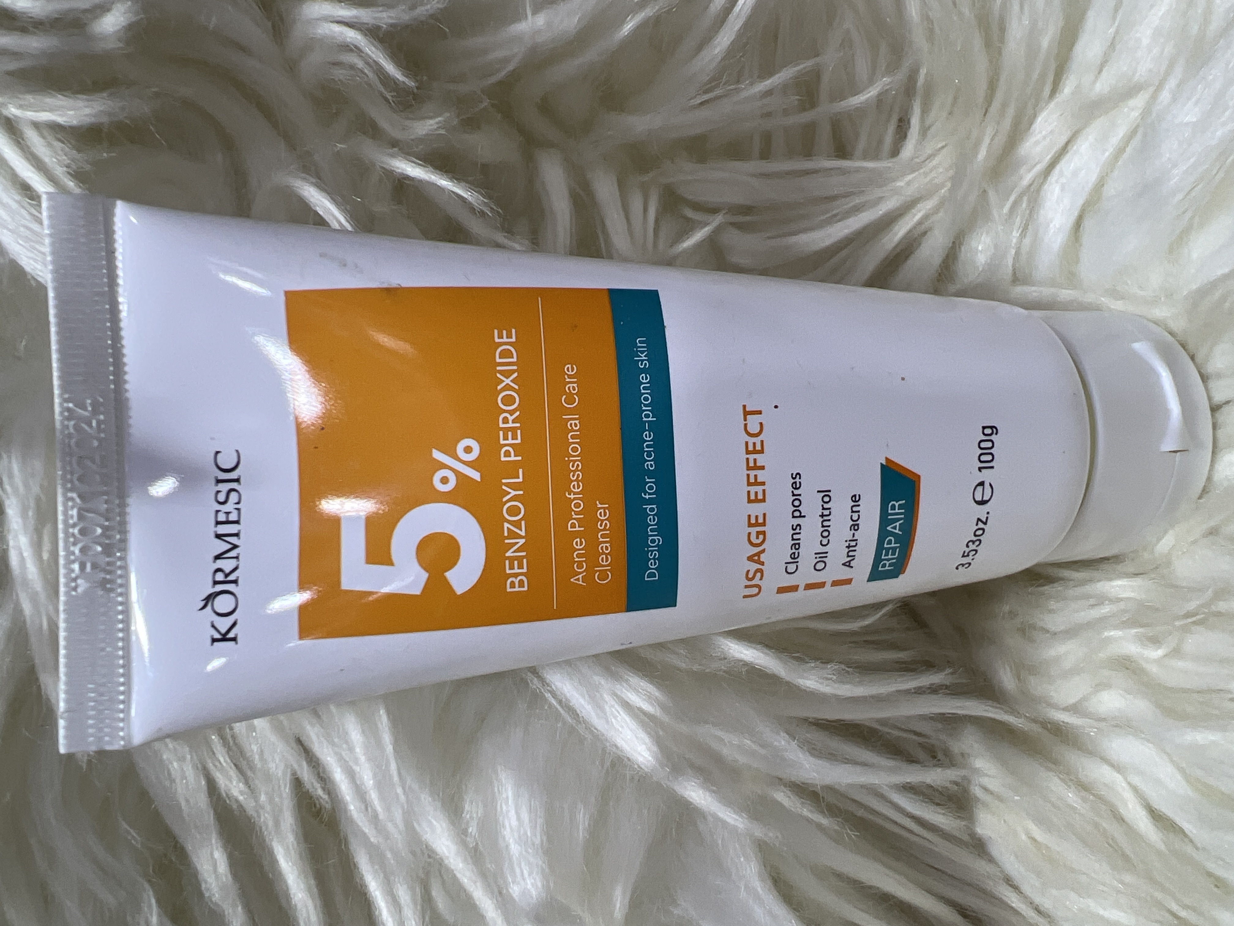 Benzoyl peroxide cleanser acne pro skin