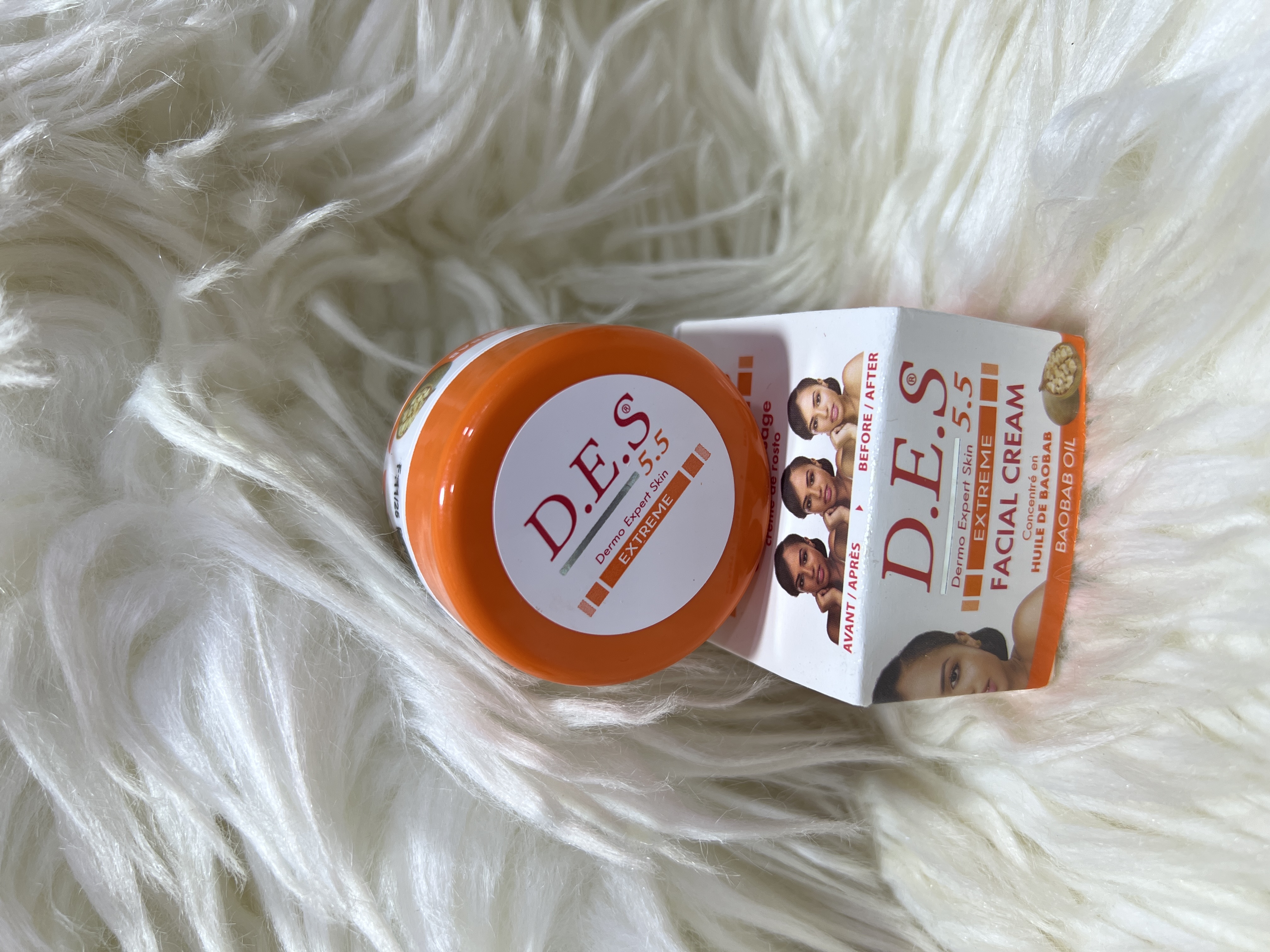 D.E.S facial cream