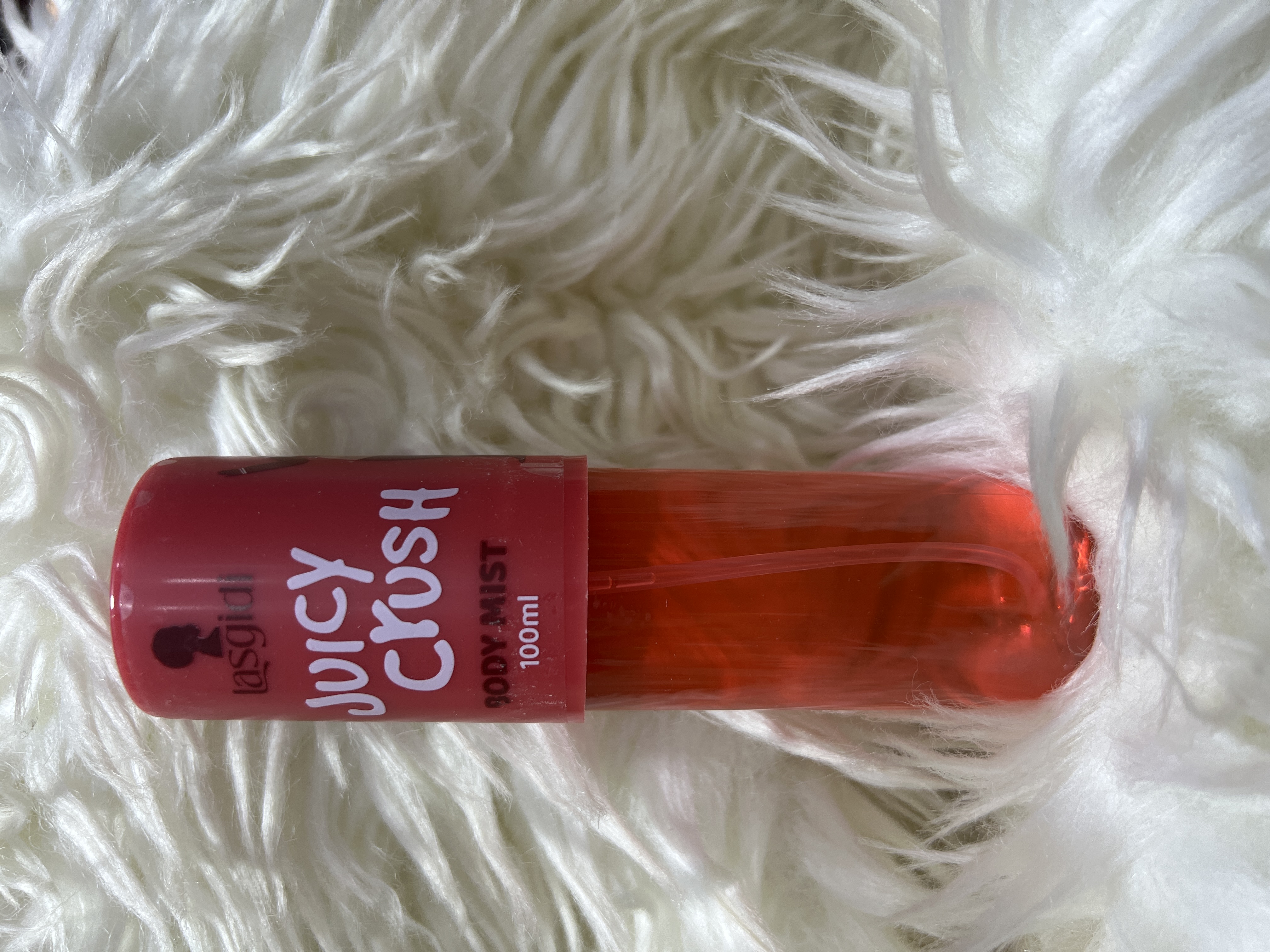 Vanilla Crush body mist red