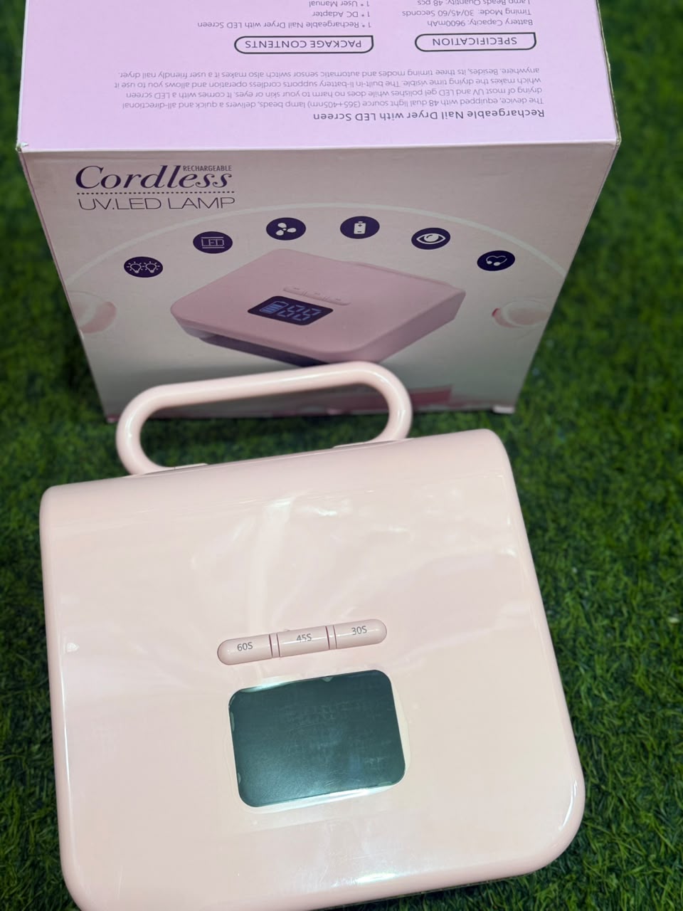 Rechargeable uv lamp  with handle