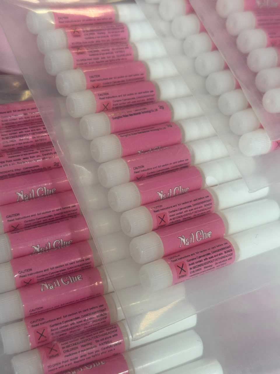 Press on nails glue 12pieces
